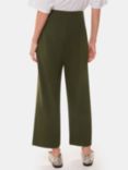 Whistles Camilla Wide Leg Trousers, Khaki