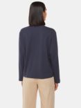 Whistles Relaxed Long Sleeve Top, Navy