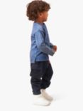 Angel & Rocket Kids' Cargo Joggers, Blue