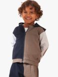 Angel & Rocket Baby Colour Block Tracksuit, Grey