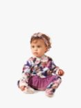 Angel & Rocket Baby Fleur Tutu Bodysuit & Headband Set, Purple
