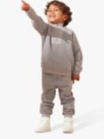 Angel & Rocket Kids' Cody  Herringbone Tracksuit Set, Grey