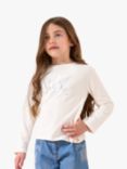 Angel & Rocket Kids' Erin Star Top, Ivory