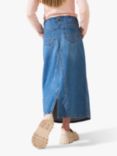 Angel & Rocket Kids' Denim Midi Skirt, Denim