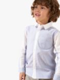 Angel & Rocket Kids' Chase Cotton Shirt, White