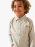 Angel & Rocket Kids' Thomas Textured Panel Shirt, Khaki