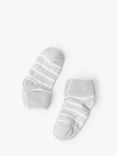 Polarn O. Pyret Kids' Stripe Anti-Slip Socks, Pack of 2