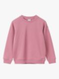 Polarn O. Pyret Kids' Brushed Sweatshirt, Pink