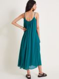 Monsoon Becky Midi Dress, Teal