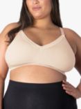 Hotmilk Caress Plunge Full Cup Nursing Bra, Oat