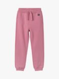 Polarn O. Pyret Kids' Brushed Joggers, Pink