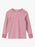 Polarn O. Pyret Kids' Stripe Top, Pink