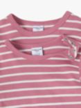 Polarn O. Pyret Kids' Stripe Top, Pink