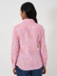 Crew Clothing Lulworth Floral Shirt, Rose Pink