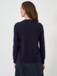 Crew Clothing Merino Wool Cardigan, Navy Blue