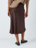 Rails Anya Satin Skirt, Dark Moss