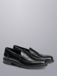 Charles Tyrwhitt Leather Loafers, Black