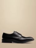 Charles Tyrwhitt Leather Derby Shoes, Black