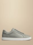 Charles Tyrwhitt Leather Trainers, Light Grey