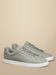 Charles Tyrwhitt Leather Trainers, Light Grey