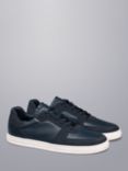 Charles Tyrwhitt Leather Trainers, Navy