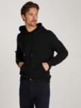 Calvin Klein Jeans Embroidered Logo Hoodie, Ck Black