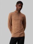 Calvin Klein Jeans Merino Quarter Zip Jumper