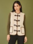 Yumi Borg Gilet, Cream