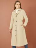 Yumi Belted Trench Coat, Beige