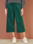 Yumi Corduroy Wide Leg Trousers, Green