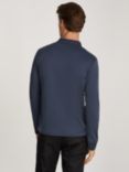 Calvin Klein Jeans Liquid Touch Long-Sleeved Polo Top, Ink