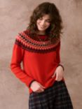 Brora Fairs Isle Yoke Wool Jumper