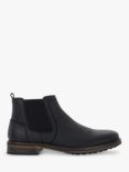 Dune Chorleys Leather Chelsea Boots, Black