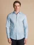 Charles Tyrwhitt Cotton Non-Iron Shirt, Blue