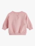 Lindex Baby 3D Bunny Ears Sweatshirt, Dusty Pink