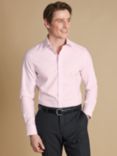 Charles Tyrwhitt Long Sleeve Shirt, Pink