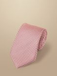 Charles Tyrwhitt Stain-Resistant Silk Tie, Light Pink