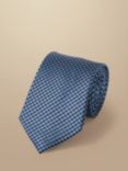 Charles Tyrwhitt Stain-Resistant Silk Tie, Ocean Blue