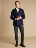 Charles Tyrwhitt Slim Fit Merino Wool Blazer, French Navy