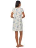 Lauren Ralph Lauren Floral Nightdress, Ivory/Blue