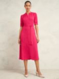 Hobbs Renee Midi Dress, Pink