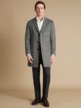 Charles Tyrwhitt Merino Wool Overcoat, Grey