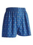 Charles Tyrwhitt Dog Print Cotton Boxers, Cobalt Blue