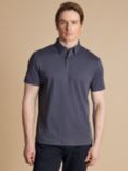 Charles Tyrwhitt Cotton Regular Fit Polo Shirt, Dark Mauve