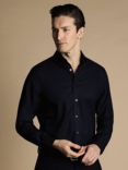 Charles Tyrwhitt Cotton Super Slim Fit Shirt, Navy