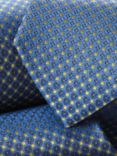 Charles Tyrwhitt Stain-Resistant Geometric Silk Tie, Cornflower Blue