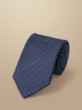 Charles Tyrwhitt Stain-Resistant Silk Tie, French Blue