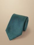 Charles Tyrwhitt Stain-Resistant Silk Tie, Green