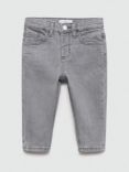 Mango Kids' Diego Jeans, Open Grey