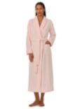 Lauren Ralph Lauren Soft Clipped Dressing Gown, Pink